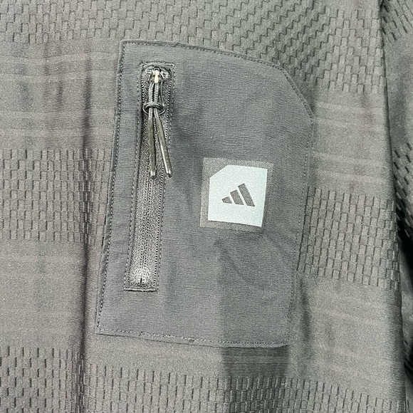 NWT Adidas ADX Pocket Polo Collarless Golf Shirts - Picture 3 of 15